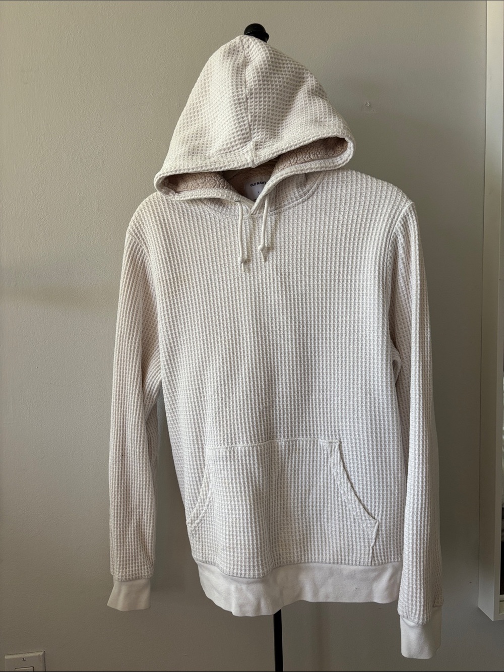 Old Navy Cream Sherpa Fleece Hoodie